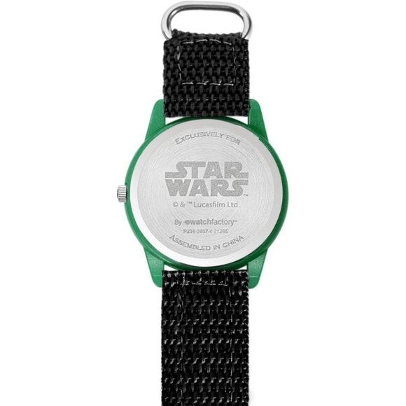 NWT - Star Wars The Mandalorian Kids' Plastic Time Teacher Analog Quartz - Picture 10 of 13